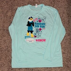 UNCW Seahawk Sun Run Graphic Long Sleeve Shirt